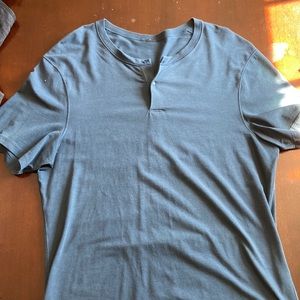 Mens lululemon fundamental short sleeve Henley S